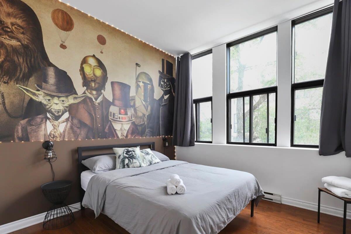 M11 The Star Wars Suite 3Br Downtown Montréal Esterno foto